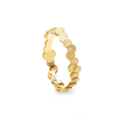 Gold Scales | Anel Ouro 19.2kt Ouro Amarelo e Diamantes