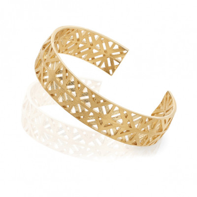 Azulejo | Bracelet Silver 925 Gold-Plated