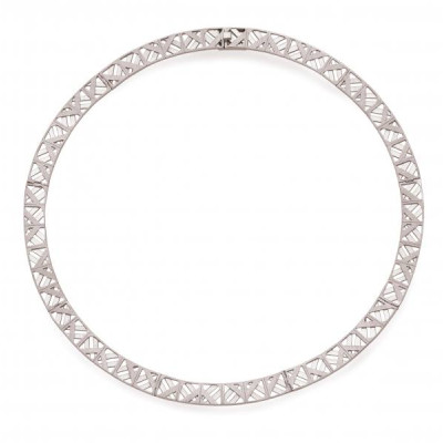 Azulejo | Silver 925 Choker Necklace