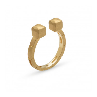 Calçada | Slim Ring Silver 925 Gold-Plated