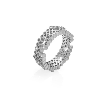 Tube | Anel Prata 925 15 CZ