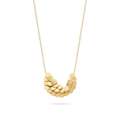 Scales | Colar Circular Prata 925 Plaqueado a Ouro