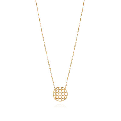 Douro | Necklace Silver 925 Gold-Plated 5 CZ