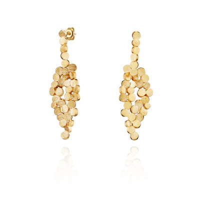 Ordem & Caos | Brincos Bold Prata 925 Plaqueados a Ouro