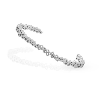 Labirinto | Pulseira Prata 925