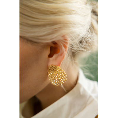 Labirinto | Brincos Prata 925