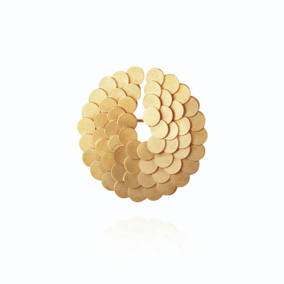 Scales | Alfinete Prata 925 Plaqueado a Ouro