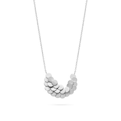 Scales | Circular Necklace Silver 925