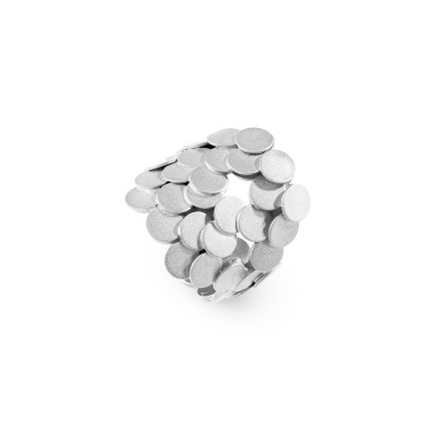 Scales | Ring Bold Silver 925 Gold-Plated