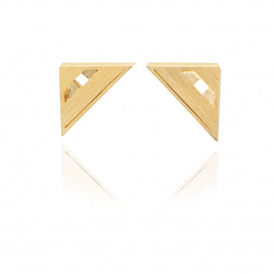 Azulejo | Earrings Silver 925 Gold-Plated