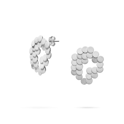 Scales |  Earrings Silver 925