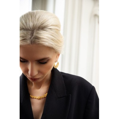 Scales | Circular Necklace Silver 925