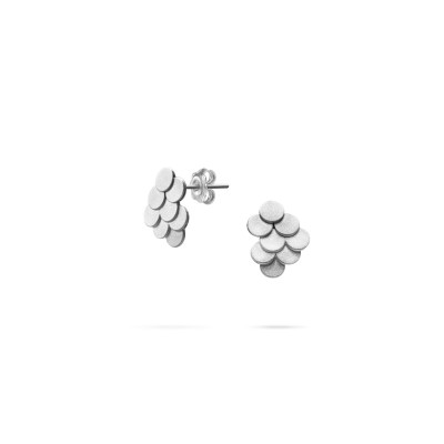 Scales | Medium Earrings Silver 925