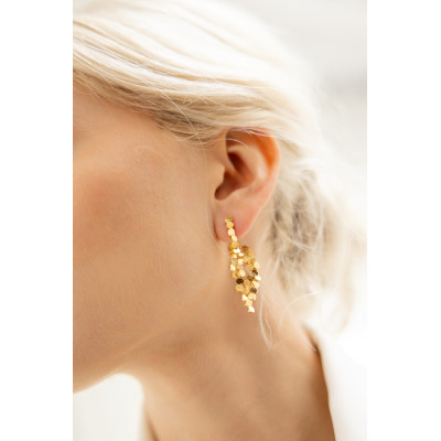 Ordem & Caos | Brincos Bold Prata 925 Plaqueados a Ouro