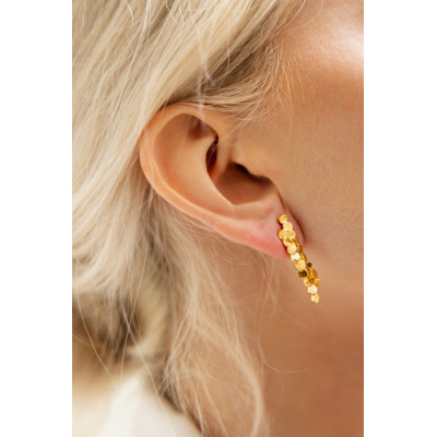 Ordem & Caos | Brincos Prata 925 Plaqueados a Ouro