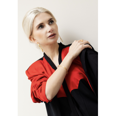 Mar | Pulseira Prata 925 Plaqueado a Ouro