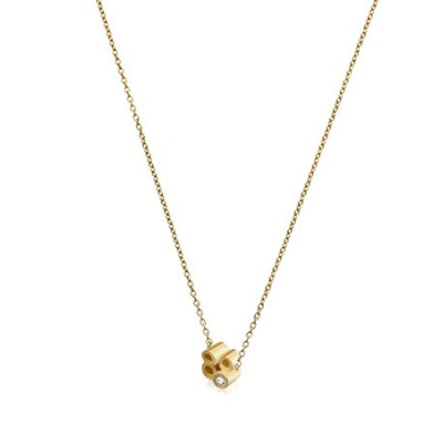 Tube | Necklace Silver 925 Gold Plated